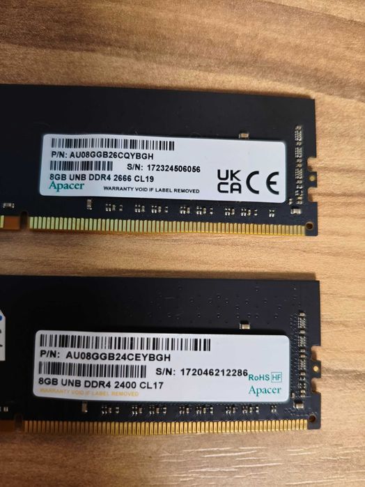 DDR4 8Gb*2 Apacer