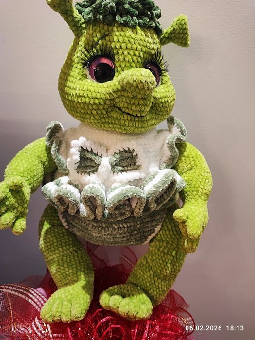 Плетена играчка.