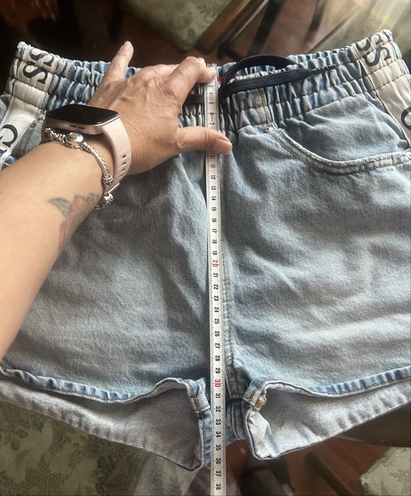 Къси дънкови панталони Guess