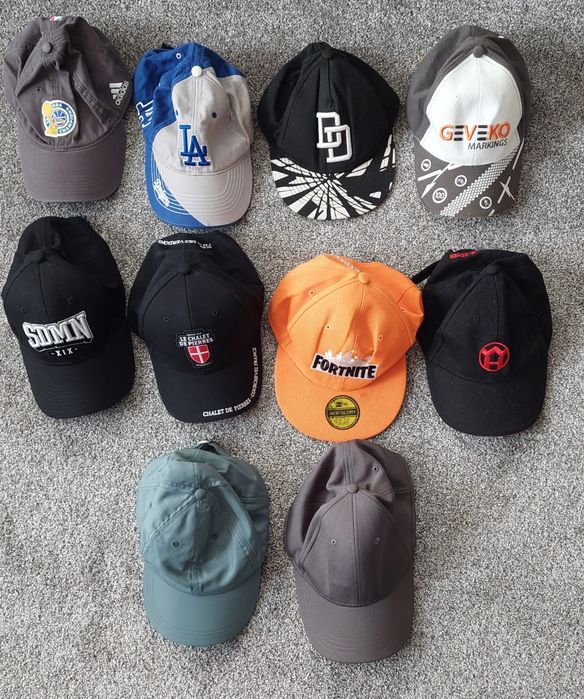 Șepci colecție 10 buc