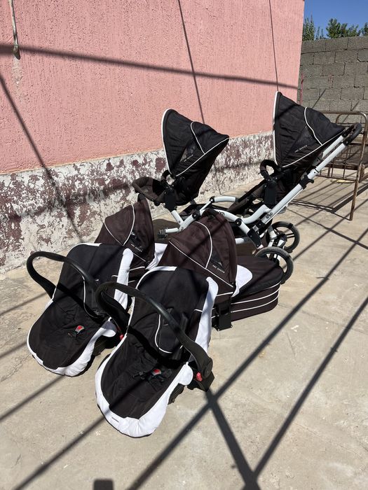 Коляска для двойни