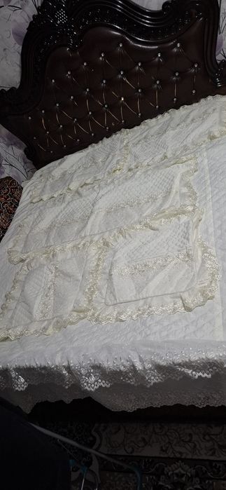 Пастельное бельё молочный цвет