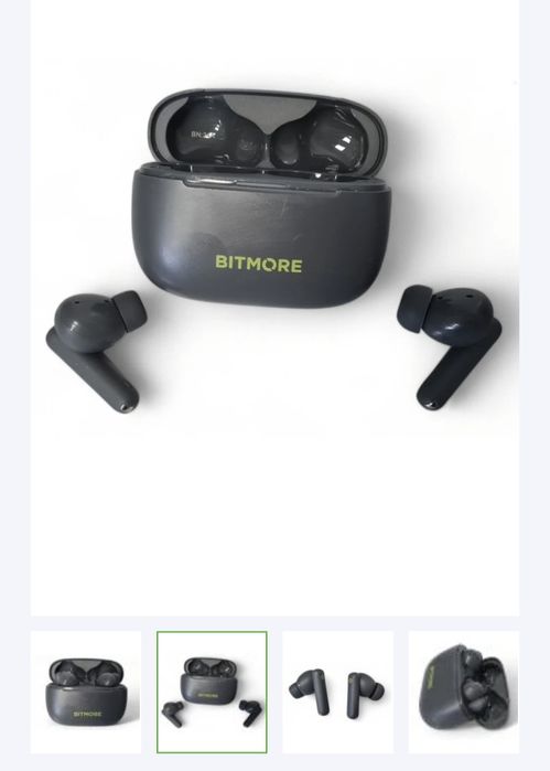 Безжични слушалku Bitmore TruSense TWS Bluetooth Earphones.