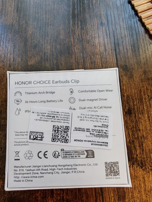 Слушалки Honor bluetooth