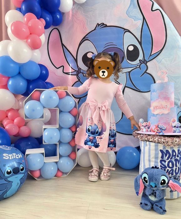 Детска рокля със стийч