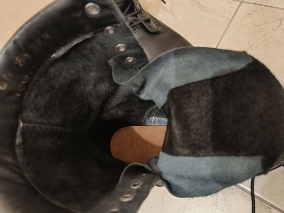 Мужские кожаные берцы р41