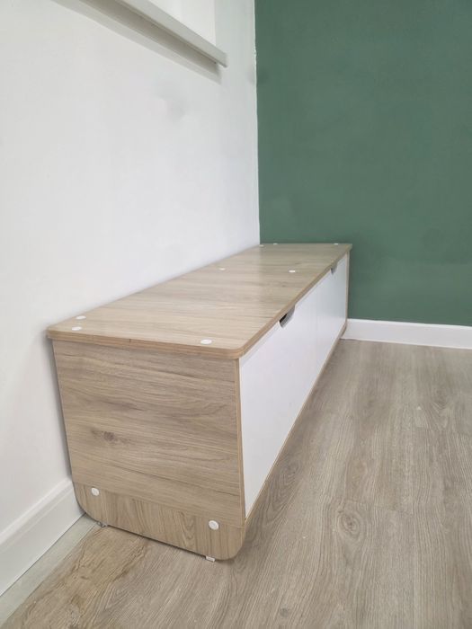 Шкаф локерный на 12 ячеек + обувница (Садик, Фитнес, Офис)