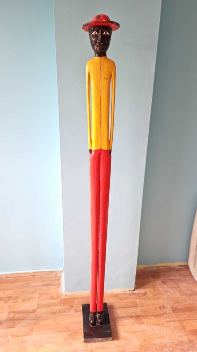 Антикварни, Автентични, Африкански статуи от дърво!