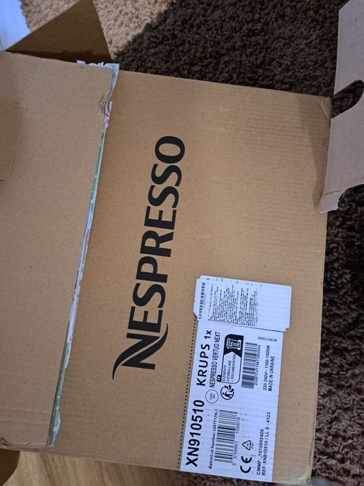 Aparat cafea Espressor KRUPS Bluetooth Nespresso Vertuo Next XN910510,