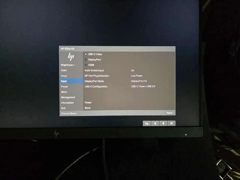 Vand monitor pc 24'  hp E24