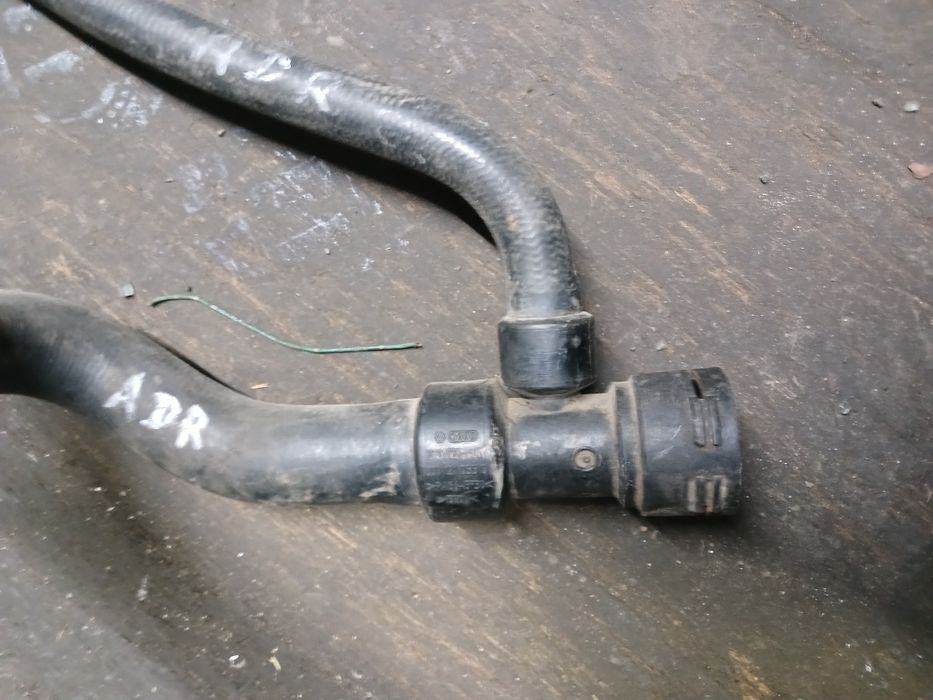 Патрубок Ауди А4 двигатель АДР