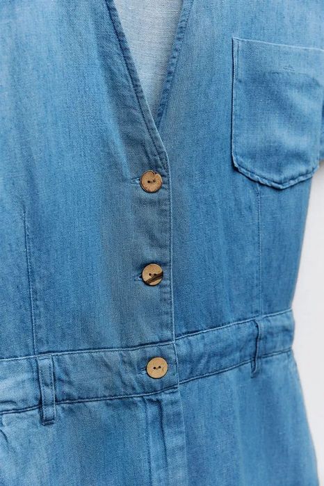 Дънков гащеризон Zara