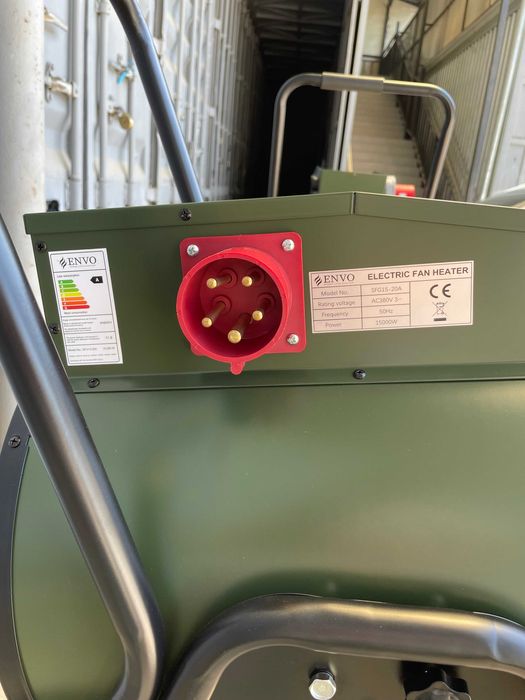 Мощный обогреватель 15 kW Тепловая пушка Dostavka