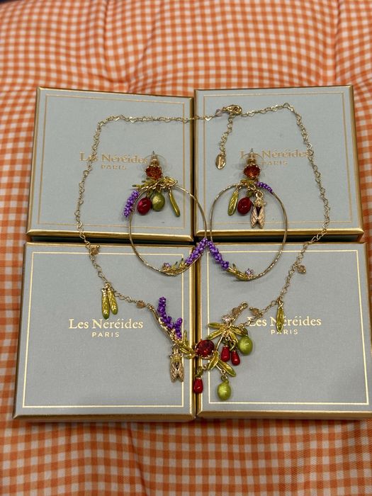 Набор серьги и колье Les Nereides
