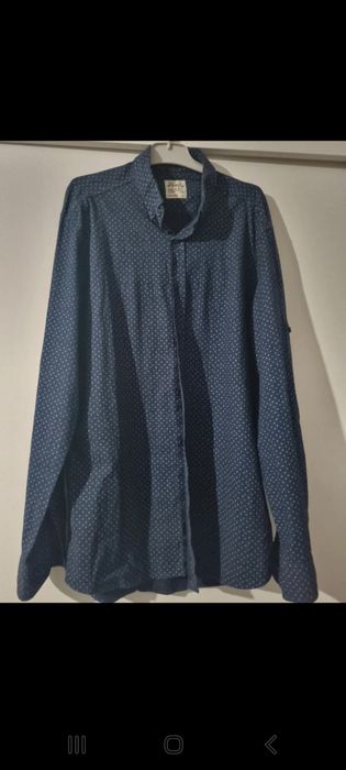 Camasa firma albastra