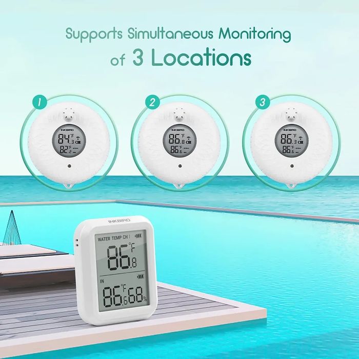 Termometru wireless ciubar/piscina