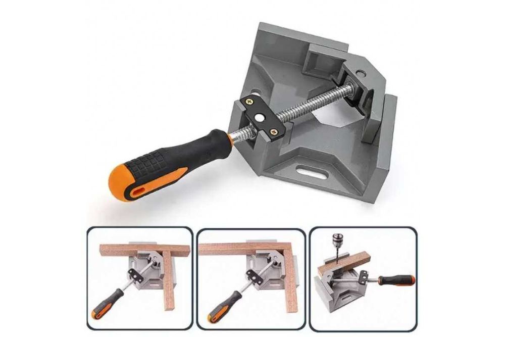 Струбцина угловая, угловой зажим 90 градусов Металлический и прочный