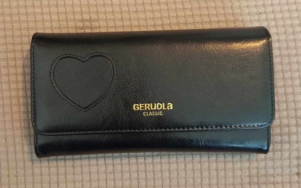 Portofel femeie pielea naturala Antifurt RFID