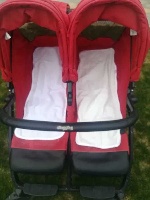 Количка за близнаци Peg Perego Book for Two + аксесоари