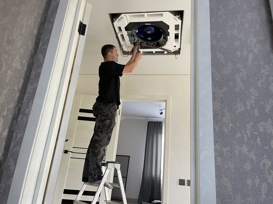 Установка кондиционера Konditsioner Urnatish