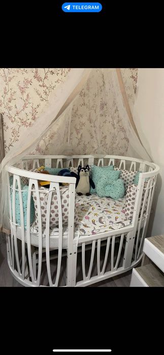 Детская кровать.Кровать трансформер с маятником