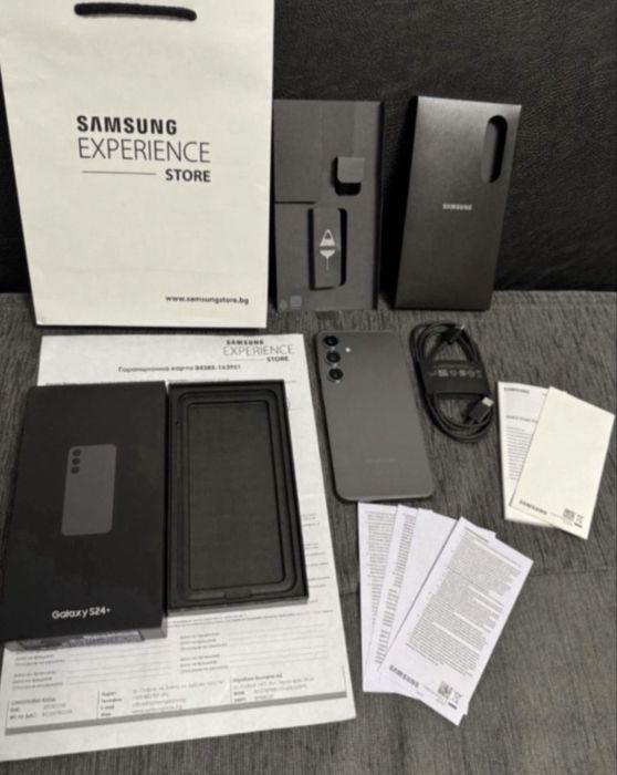 512GB Samsung S24 Plus Experience Store Гаранция 2026 S24+ Gray / Сив