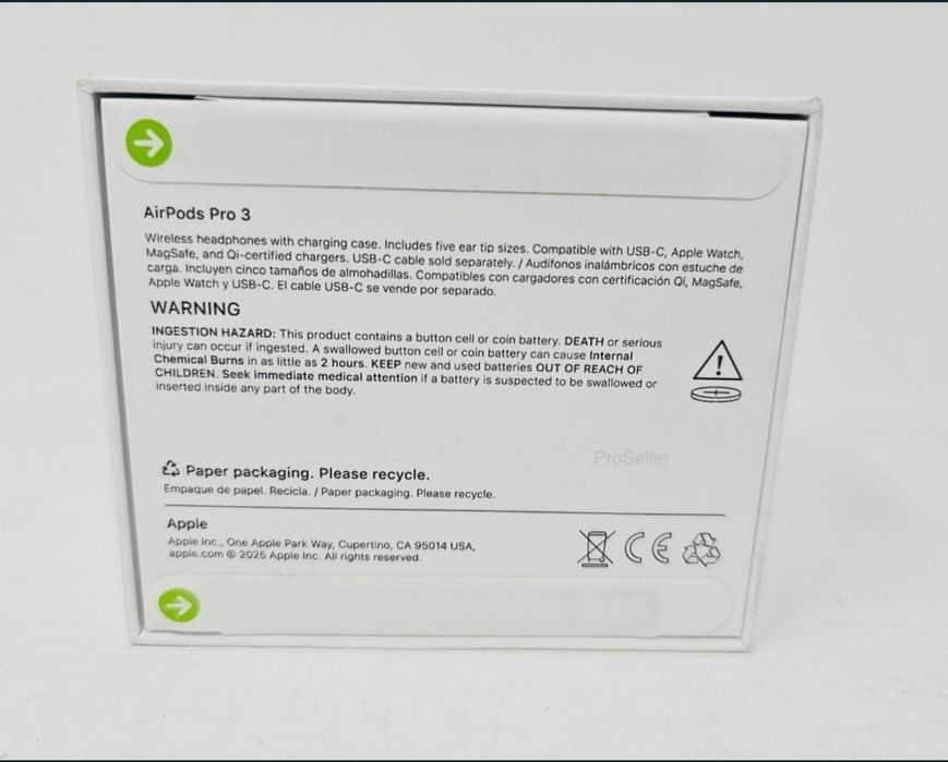 Apple AirPods gen 3 noi