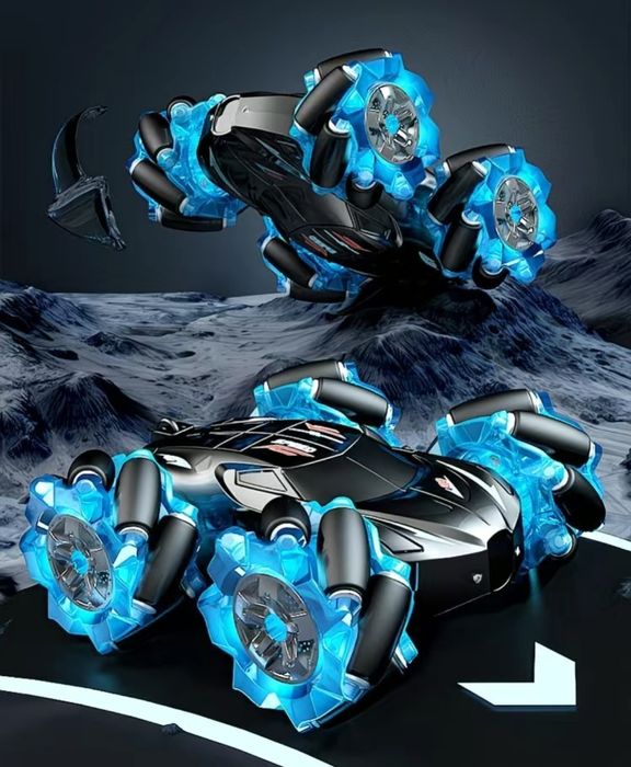 Радиоуправляемая трюковая машинка-перевертыш