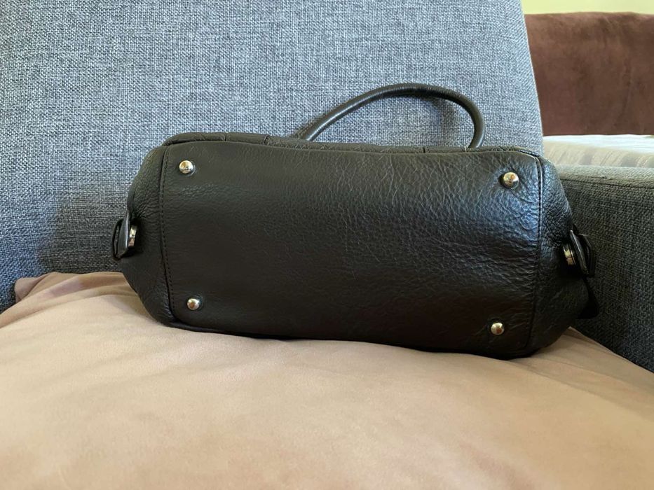 Seidenfelt чанта/ Esprit Дамска чанта,естествена кожа