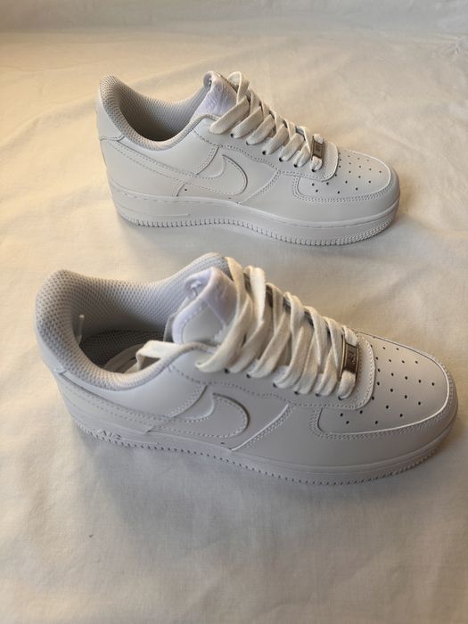 Nike Air Force 1 albi marime 38,5 si 39