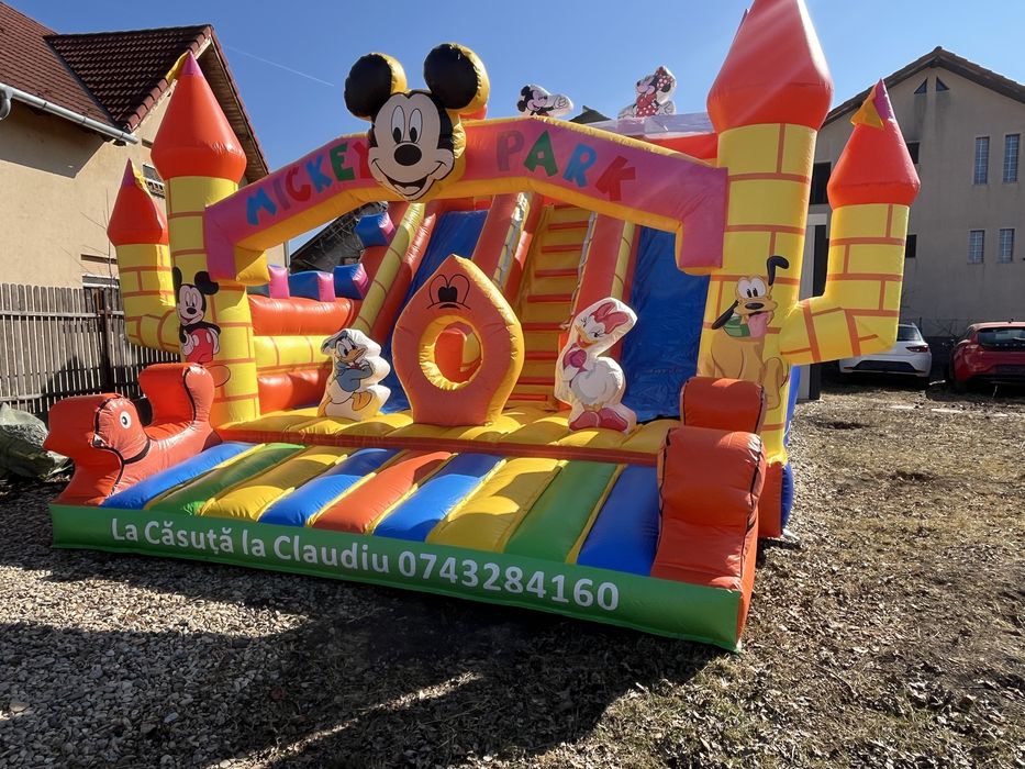 Vand topogan gonflabil