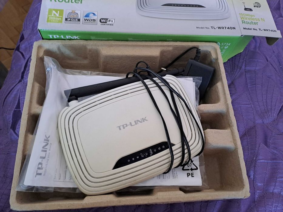 Рутер TP-LINK Wireless с адаптор