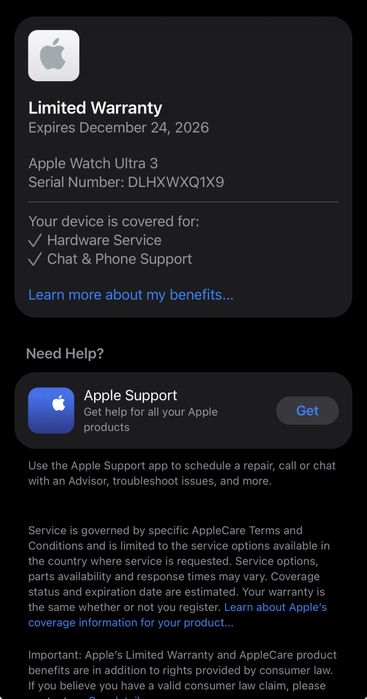 Ceas Apple Watch Ultra 3