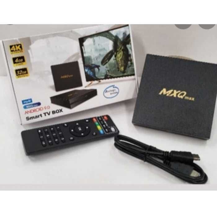 Нови 4GB RAM/32GB MXQ MAX 4 ядрен 2GHZ Android 11.1 TV BOX WiFi 4K