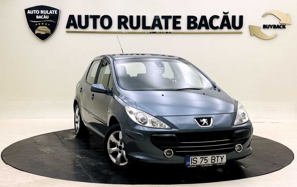 Peugeot 307 1.6 HDi 90CP 2007 Euro 4 RATE CU BULETINUL/BUY-BACK