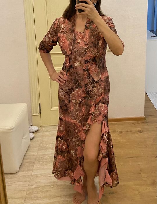 Платье вечернее двойка