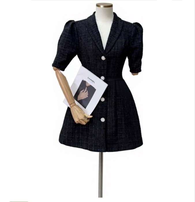 Вечернее платье Твидовое