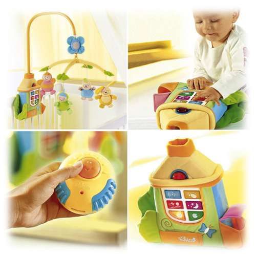 Музикална играчка за креватче Сhicco