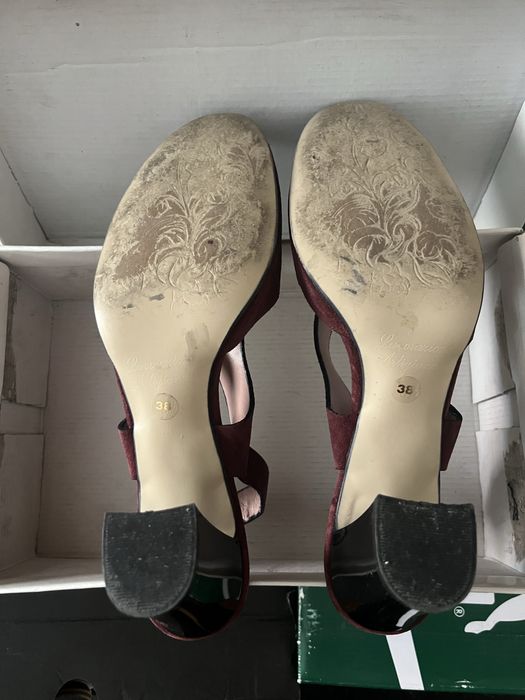 Червени обувки Гиздас, 38 размер