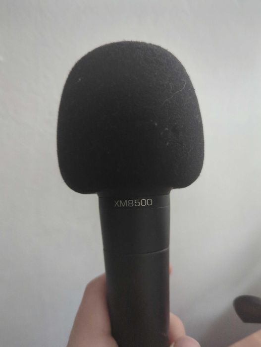 Kit Podcast complet: interfata audio + microfon + stativ + cablu + fethead (1320 ron nou)