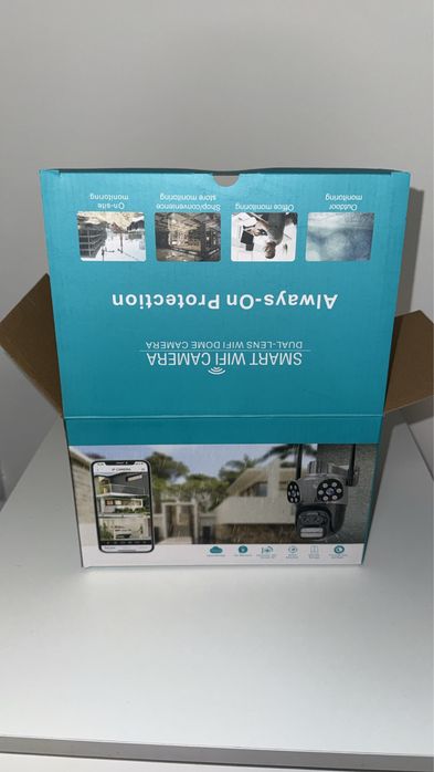 WiFi външна охранителна камера с нощно виждане и управление от телефон