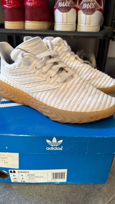 Adidas Sobakov Ftw White/ Ftw White/ Gum 3