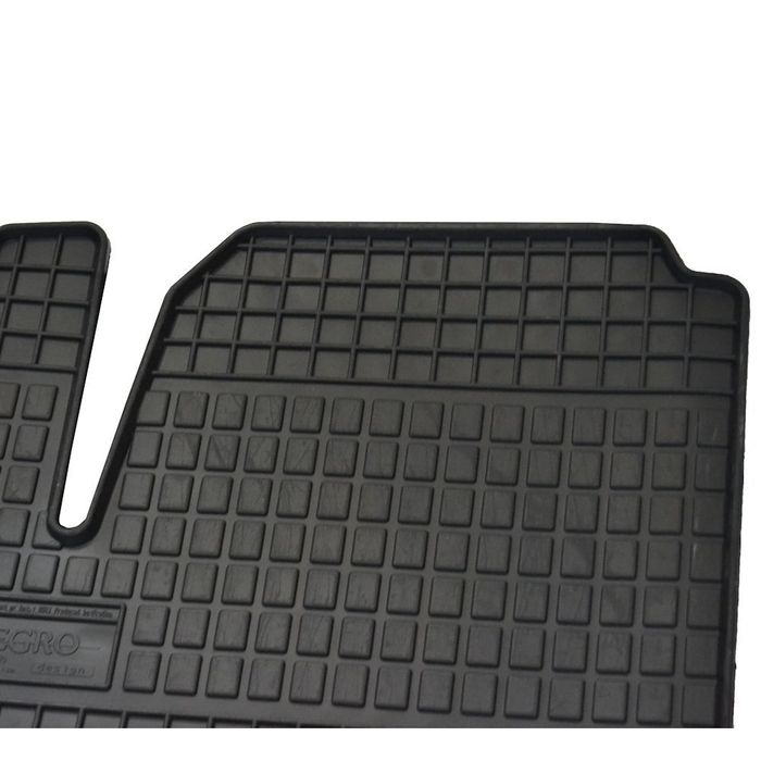 Set covorase auto din cauciuc Ford Galaxy 1995-2006 Seat Alhambra 1995-2010 VW Sharan 1996-2010 pentru fata, presuri BestAutoVest, negre, 2 buc.