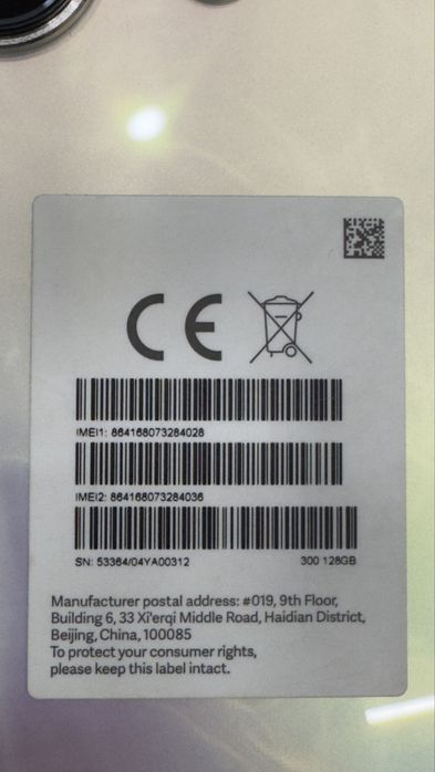 Redmi note 13 ocean sunset 6 GB RAM 128 GB ROM