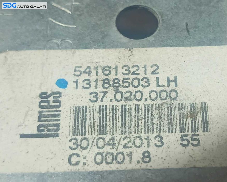 Macara Geam Manuala Stanga Spate Opel Corsa E 2014 - 2019 Cod 13188503 [LR8515]
