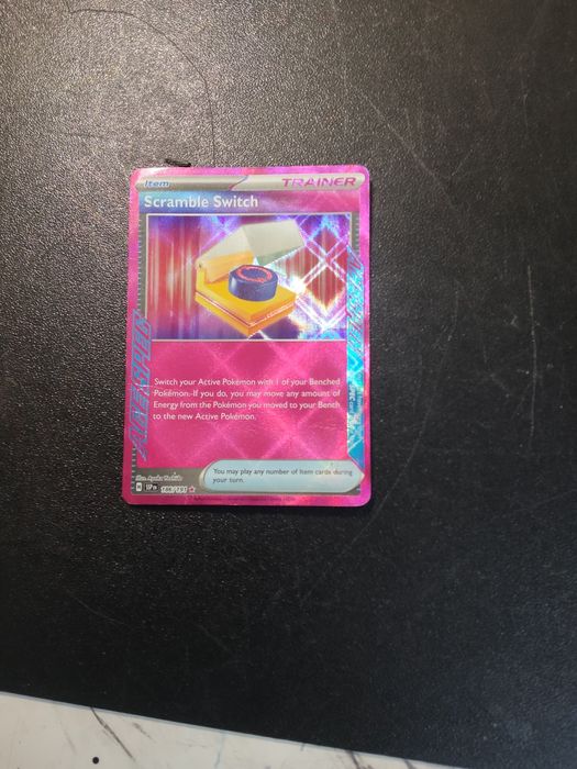 Pokémon item (trainer ) Scramble switch