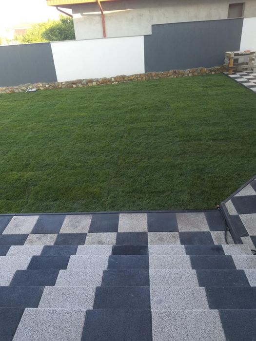 Gazon Rulou și sistem de irigatii