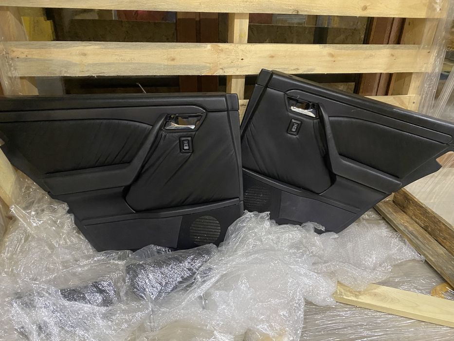 Кожаный салон мерседес w202