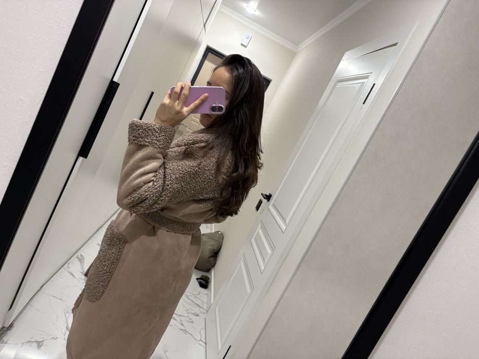 Женская дубленка