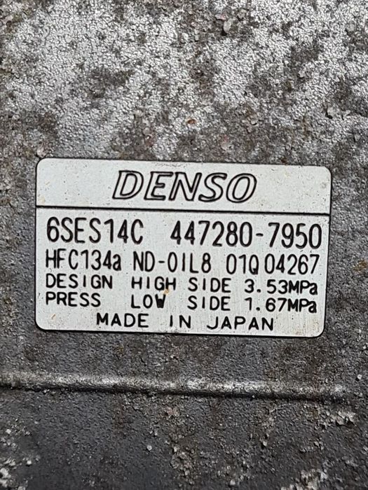 Compresor clima Toyota Rav 4 IV 2.2 Diesel 2012 - 2015 150CP 2ADFHV 2ADFTV (841) Diesel ...